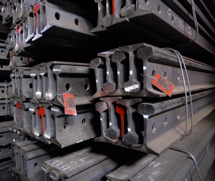 Wholesale 18kg/M Light Steel Rail and Railway Track Q235 Material Railway Railway